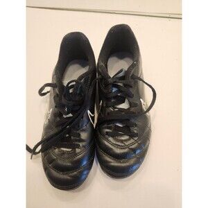 Nike Youth Black Size 1Y Soccer Cleats Leather